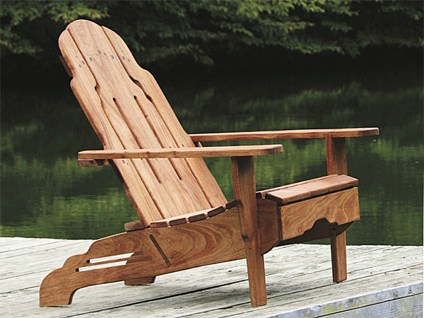 how to finish adirondack chair | exterior finish | woodworker's journal