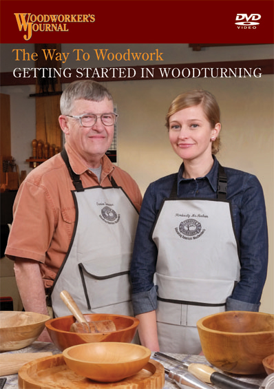 Want to learn more about getting started in woodturning? Find the DVD on this topic in the Store at woodworkersjournal.com.