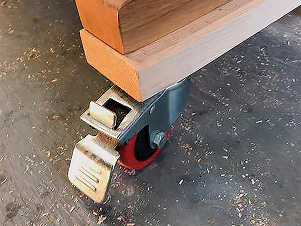 better bench casters - woodworking blog videos plans