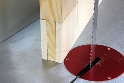  your band saw to cut bridle joints quickly with repeatable results