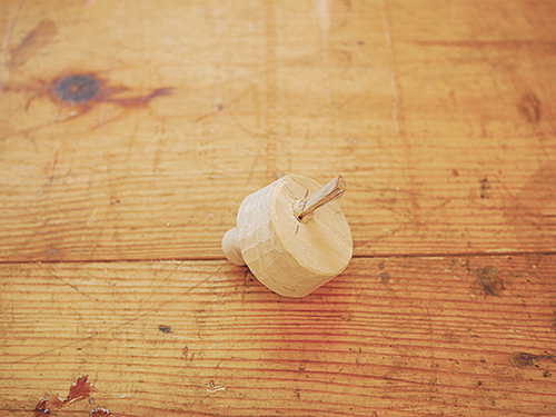 The placement is shown here with pencil marks.