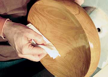 Friction polishes are a woodturner's secret weapon when it comes to a fast, beautiful finish. They work well on natural (clear finish) or stained wood.