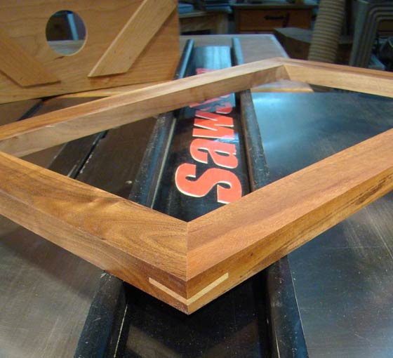Cutting Spline a Miters on a Table Saw Woodworking
