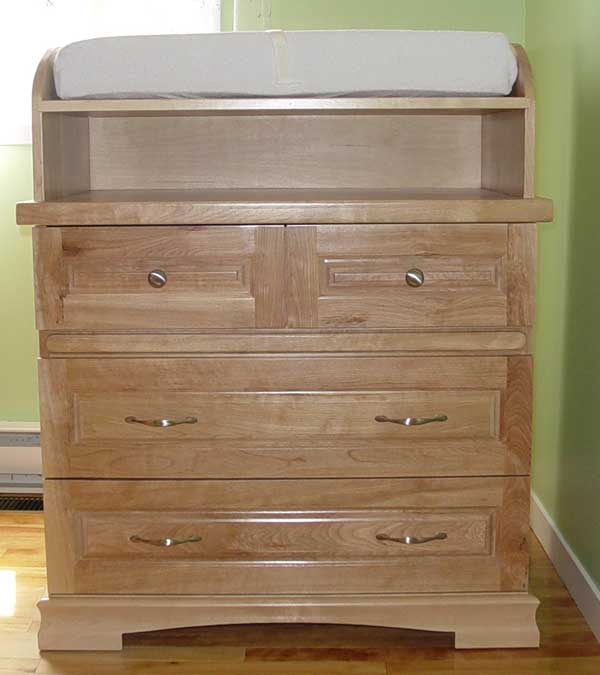  Table Plans changing table and dresser - all in one! - woodworking
