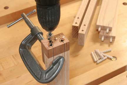 Build Face Frames with a Shop-made Doweling Jig