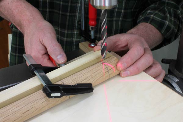 angle drilling jig