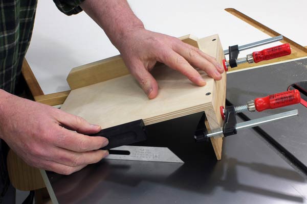 angle drilling jig