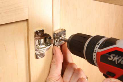 how to install and adjust euro-style hinges | woodworking