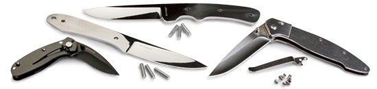Rockler Woodworking and Hardware offers several different knife kits.