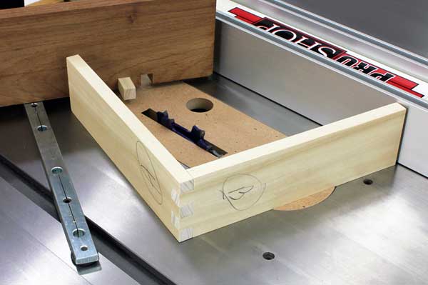... — is quick and accurate on the table saw with an easy-to-make jig