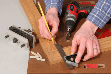 making dowel joints