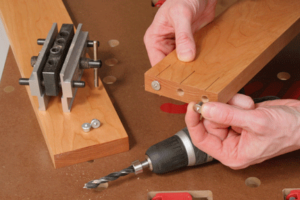make end face dowel joints
