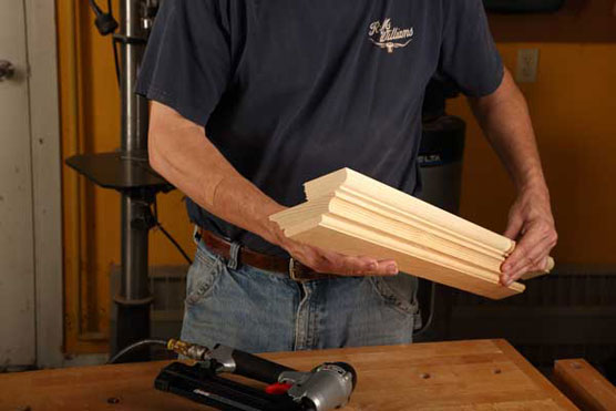 Glue-Up Tricks Using a Nail Gun