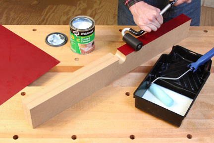rout flat edges