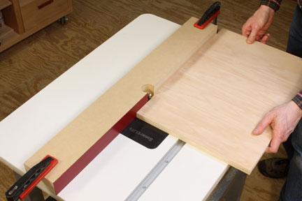 rout flat edges