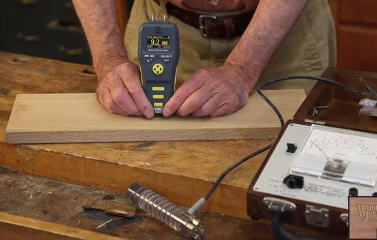 How to Use a Wood Moisture Meter | Woodworking
