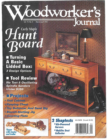 Woodworker’s Journal – March/April 1995