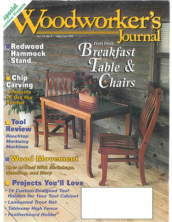 Woodworker’s Journal – May/June 1995