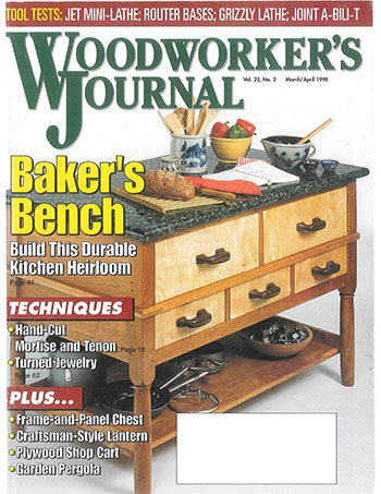 Woodworker’s Journal – March/April 1998