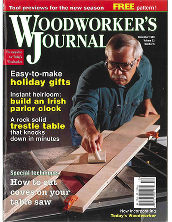 Woodworker’s Journal – November/December 1998