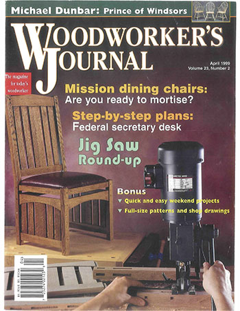 Woodworker’s Journal – March/April 1999
