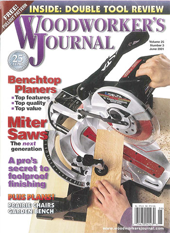 Woodworker’s Journal – May/June 2001