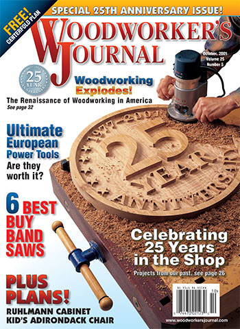 Woodworker’s Journal – September/October 2001