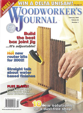 Woodworker’s Journal – January/February 2002