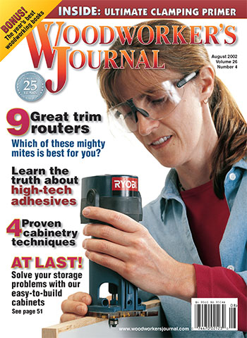 Woodworker’s Journal – July/August 2002