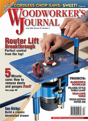 Woodworker’s Journal – May/June 2003