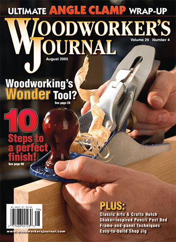 Woodworker’s Journal – July/August 2005