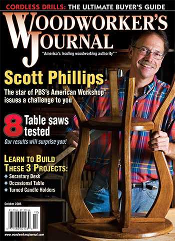 Woodworker’s Journal – September/October 2005