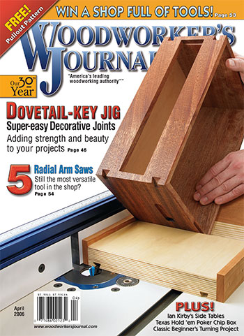 Woodworker’s Journal – March/April 2006