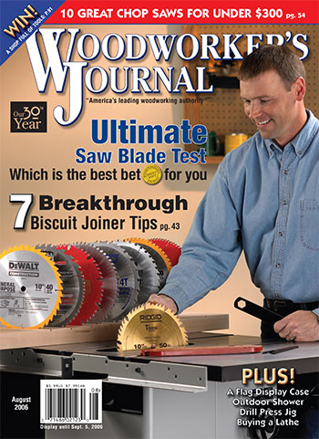 Woodworker’s Journal – July/August 2006