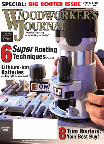 Woodworker’s Journal – November/December 2006