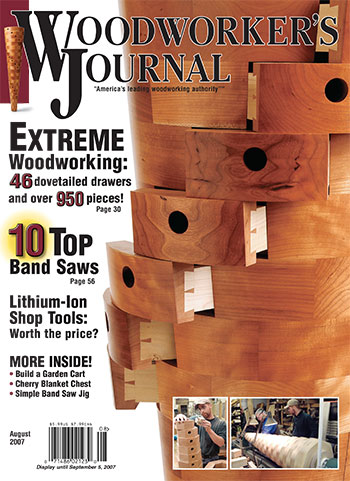 Woodworker’s Journal – July/August 2007