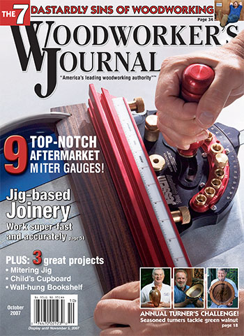 Woodworker’s Journal – September/October 2007
