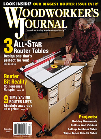 Woodworker’s Journal – November/December 2007