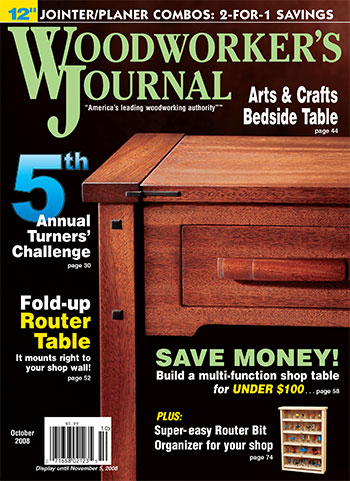 Woodworker’s Journal – September/October 2008