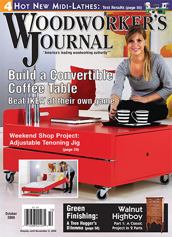 Woodworker’s Journal – September/October 2009