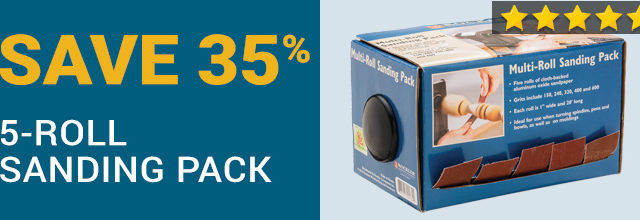 Save 35% on the 5-Roll Sanding Pack