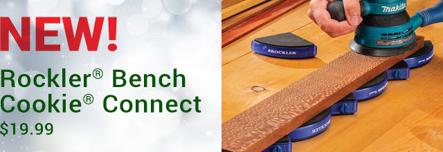 New! Rockler Bench Cookie Connect