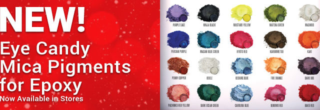 New! Mica Pigments for Epoxy