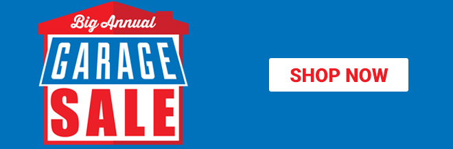 Garage Sale - Shop Now!