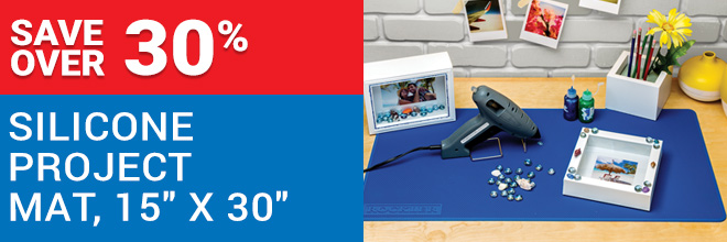 Save Over 30% on the Silicone Project Mat 15-inch x 30-inch
