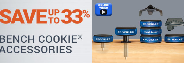 Save Up to 33% on Bench Cookie Accessories