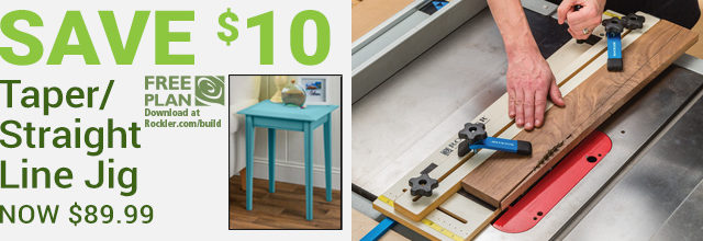 $10 off Taper/Straight Line Jig
