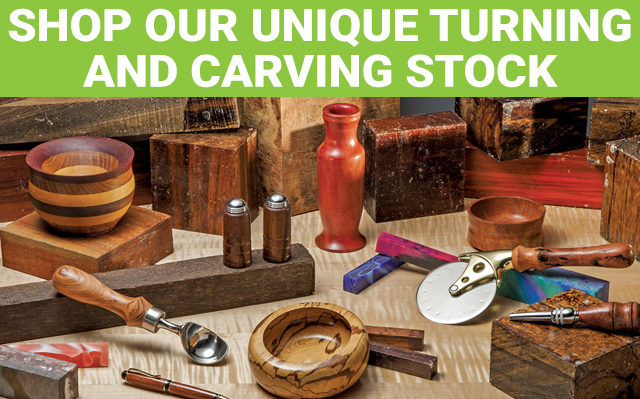 Shop Unique Woodturning and Carving Stock