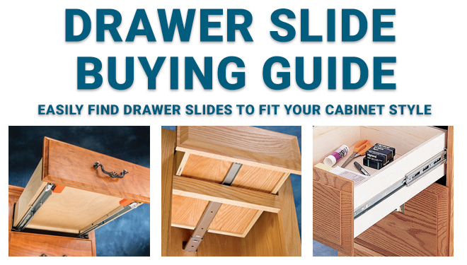 Drawer slide buying guide
