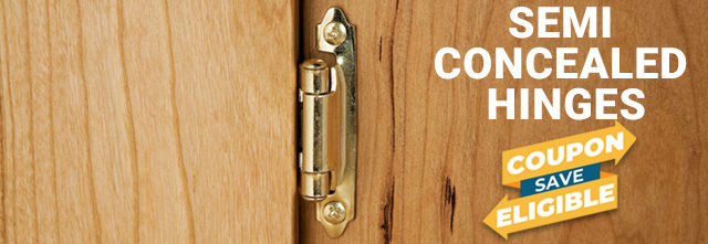 Shop Semi-Concealed Hinges